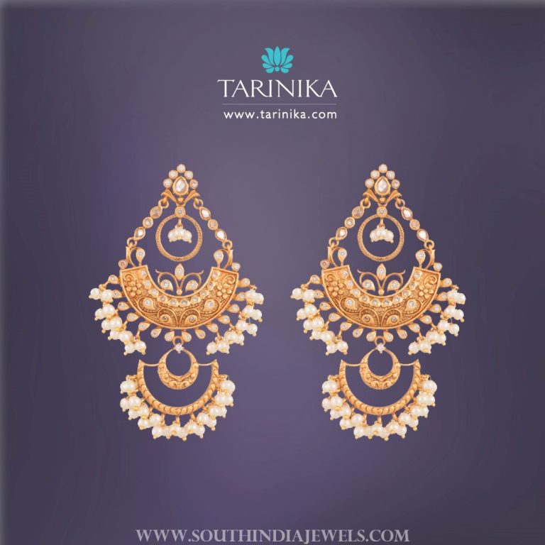 Pretty Pearl Earrings From Tarinika