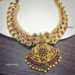 Antique Ruby Necklace From Rajatamaya