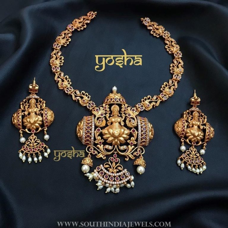 Traditional Temple Necklace Set