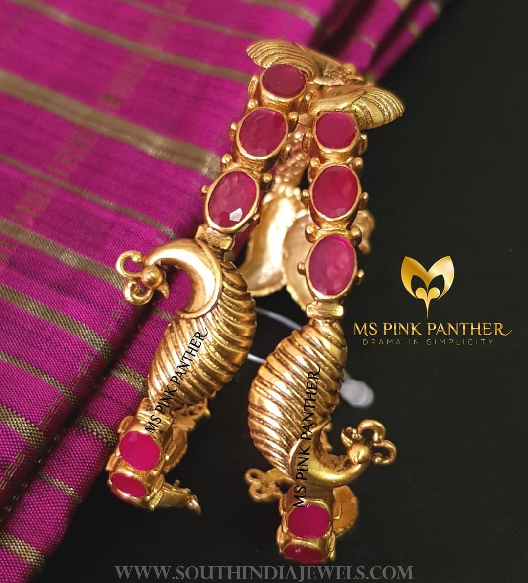Ruby Peacock Bangle From Ms Pink Panthers