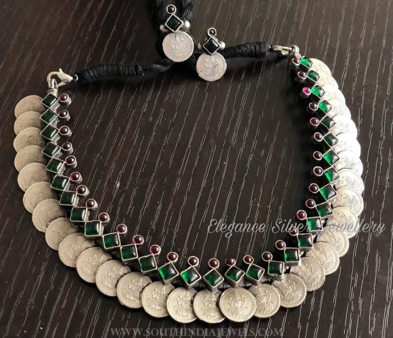 Pure Silver Coin Necklace From Elegance