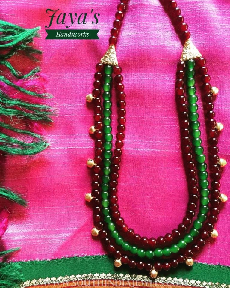 Colorful beaded jewellery jayashandiworks