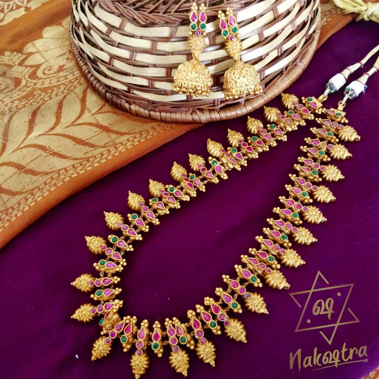 Baahubali style haaram and necklace Nakshatra by sha