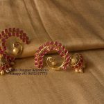 Earrings With Jumkhi Hangings From Moksha Designer Accessories
