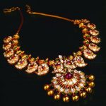 Short Mango Necklace Set From Manjula Jewellery