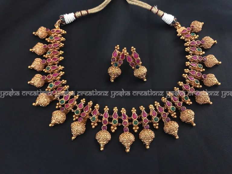 Traditional imitation necklace yosha creations