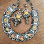 Beautiful Handpainted Ganesha Set From Bcos Its Silver