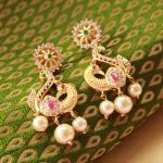 Cute Peacock Earring From Magha Store