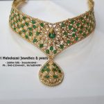 Designer Choker From Mahalakshmi Jewellers And Pearls