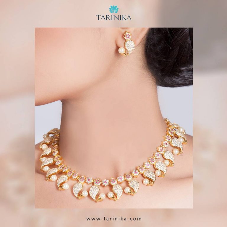 Designer Necklace Set From Tarinika