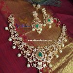 Glittering Short Necklace From Vibha Creations