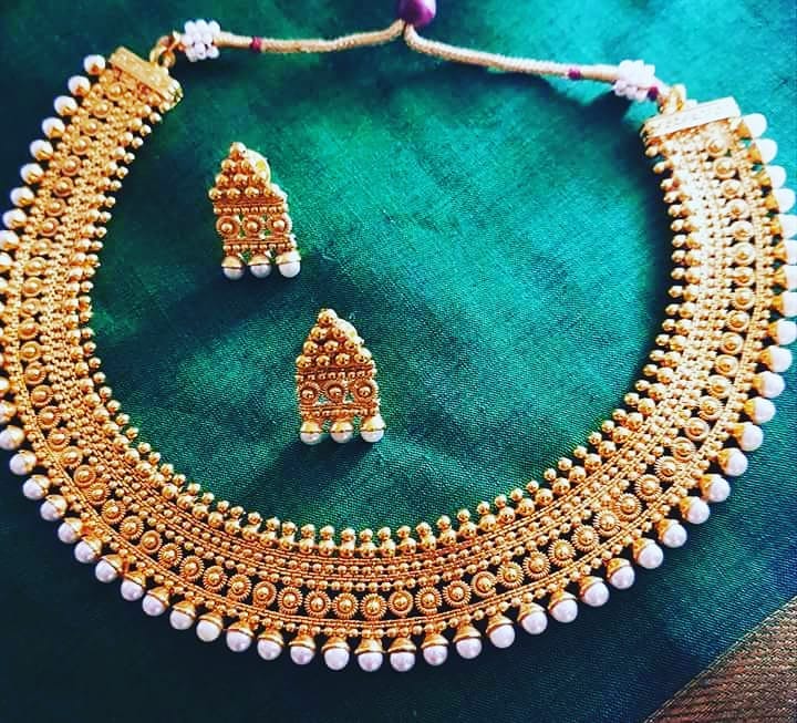 Pretty Necklace Set From Vasahindia