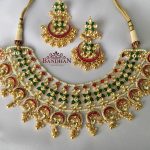 Stylish Kundhan Choker With Pearls From Bandhan