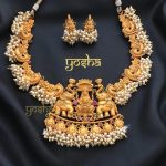 Antique Goldplated Temple Necklace From Yosha Creationz