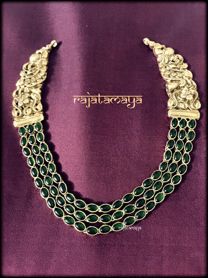 Antique Layered Necklace From Rajatmaya