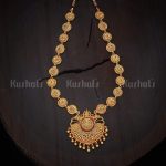 Beautiful Temple Long necklace From kushal’s Fashion Jewellery