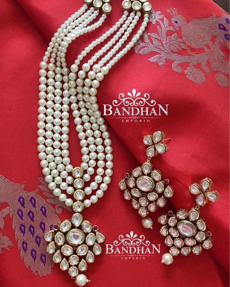 Kundhan Layered Necklace From Bandhan