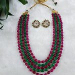 Multilayered Beaded Necklace From Jewel Style