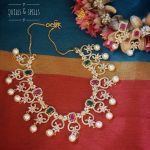 Ruby Emerald Necklace From Quills And Spills