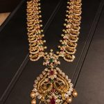 Lovely Long Mango Necklace From Premraj Shanthilal Jain Jewellers