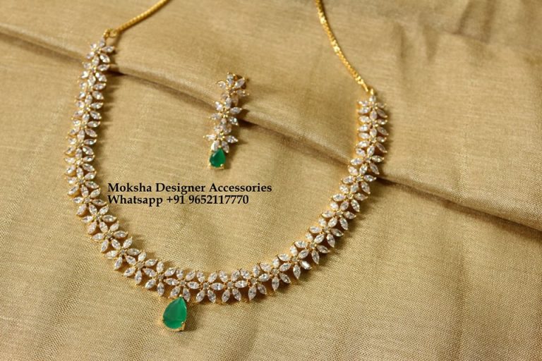 Pretty Stone Necklace From Moksha Designer Accessories