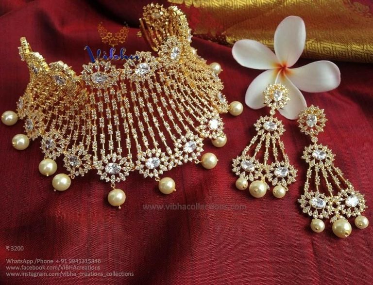 Trendy Party Wear Chokers From Vibha Creations