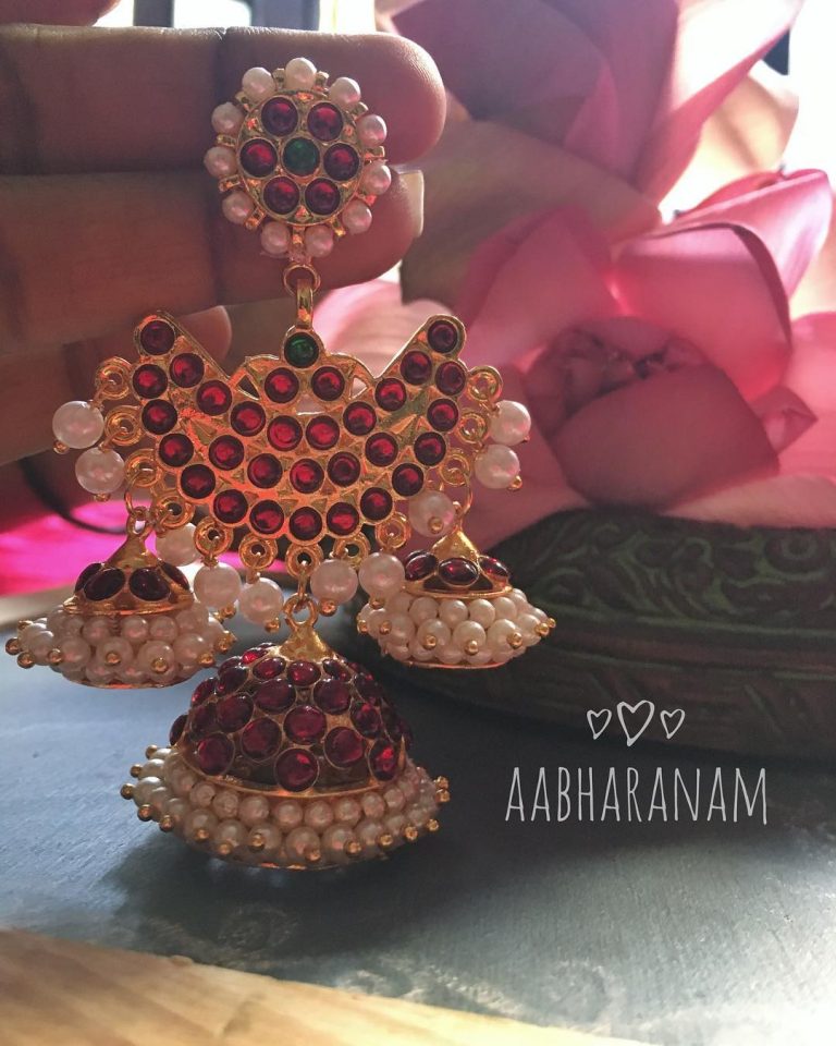 Adorable Jhumka From Aabharanam