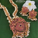 Beautiful Pearl Necklace Set From Bandhan