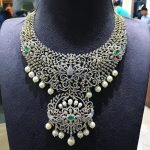 Charming Diamond Necklace From P.Satyanarayan Sons Jewellers