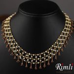 Cluster Pearl Necklace From Rimli Boutique