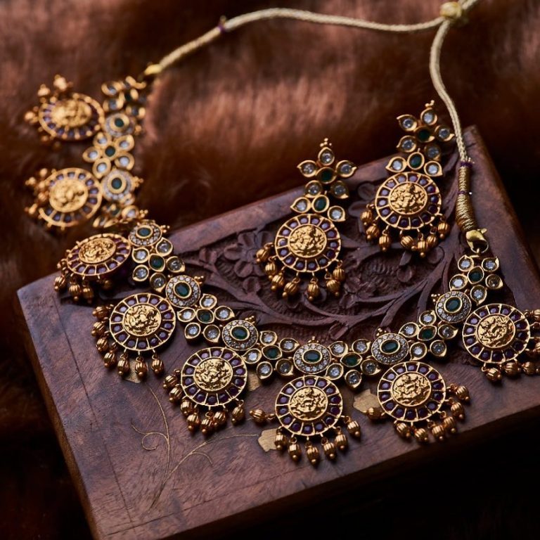 Ethnic Necklace Set From Quillsspills