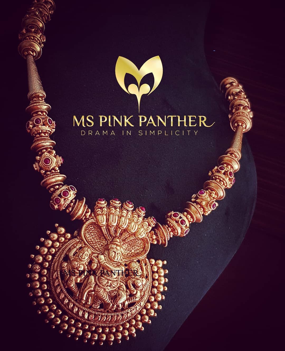 Exquisite Temple Necklace From Ms Pink Panthers