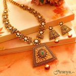 Trendy Gold Necklace From Manubhai Jewels