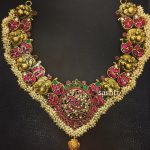 Attractive Necklace From Silver Sashti