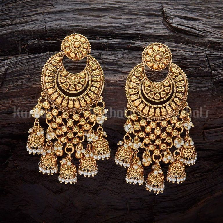 Classic Jhumka From Kushal's Fashion Jewellery