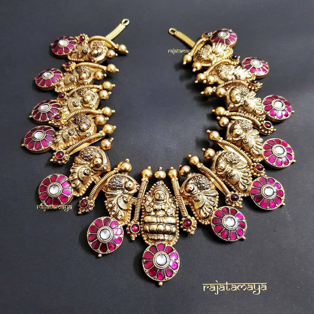 Graceful Necklace From Rajatamaya