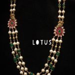Classic Multilayered Necklace From Gold Lotus Silver Jewelleries