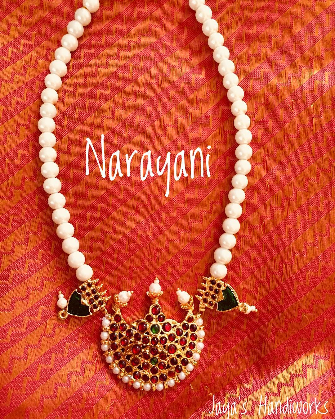 Cute Handmade Beaded Necklace From Jaya's Handiwork