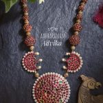 Precious Rudra Ball Necklace From Abharanam