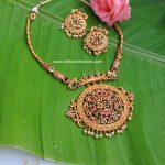 Simple Imitation Necklace Set From Vibha Creations