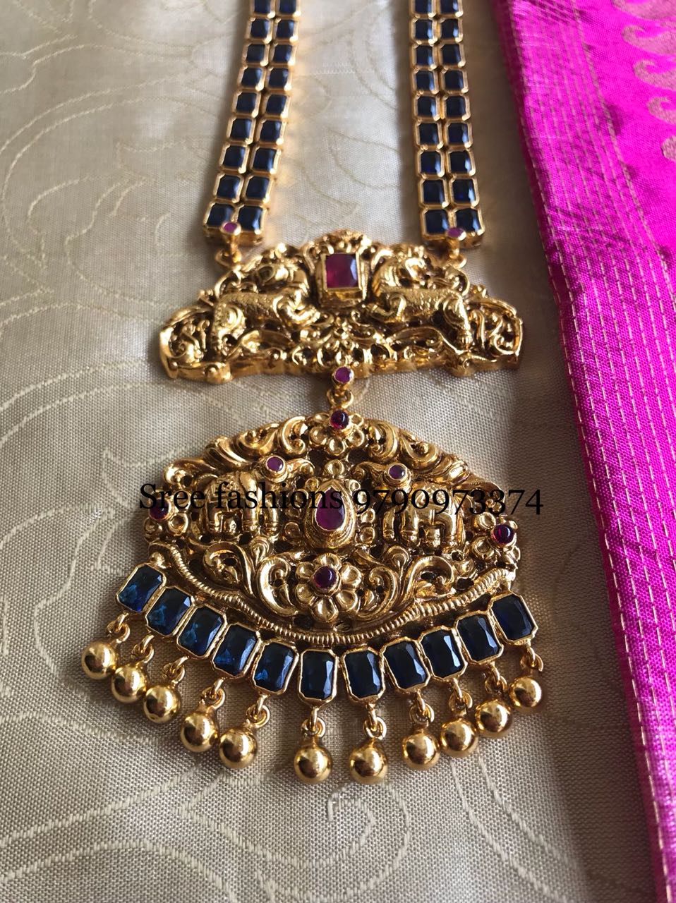 Stunning Long Necklace From Sree Exotic Jewelleries