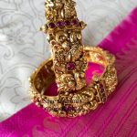 Traditional Temple Bangle From Sree Exotic Silver Jewelleries