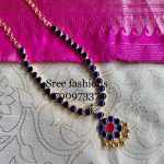 Amazing Goldplated Silver Necklace From Sree Exotic Silver Jewelleries