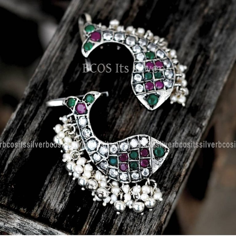 Beautiful Silver Earring From Bcos Its Silver