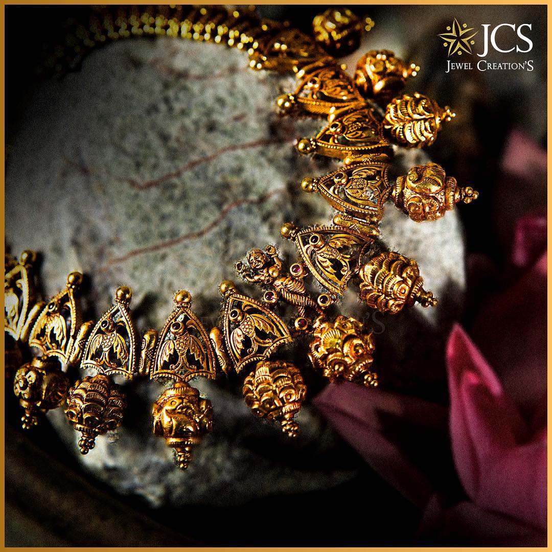 Classy Gold Necklace From Jcs Jewel Creations