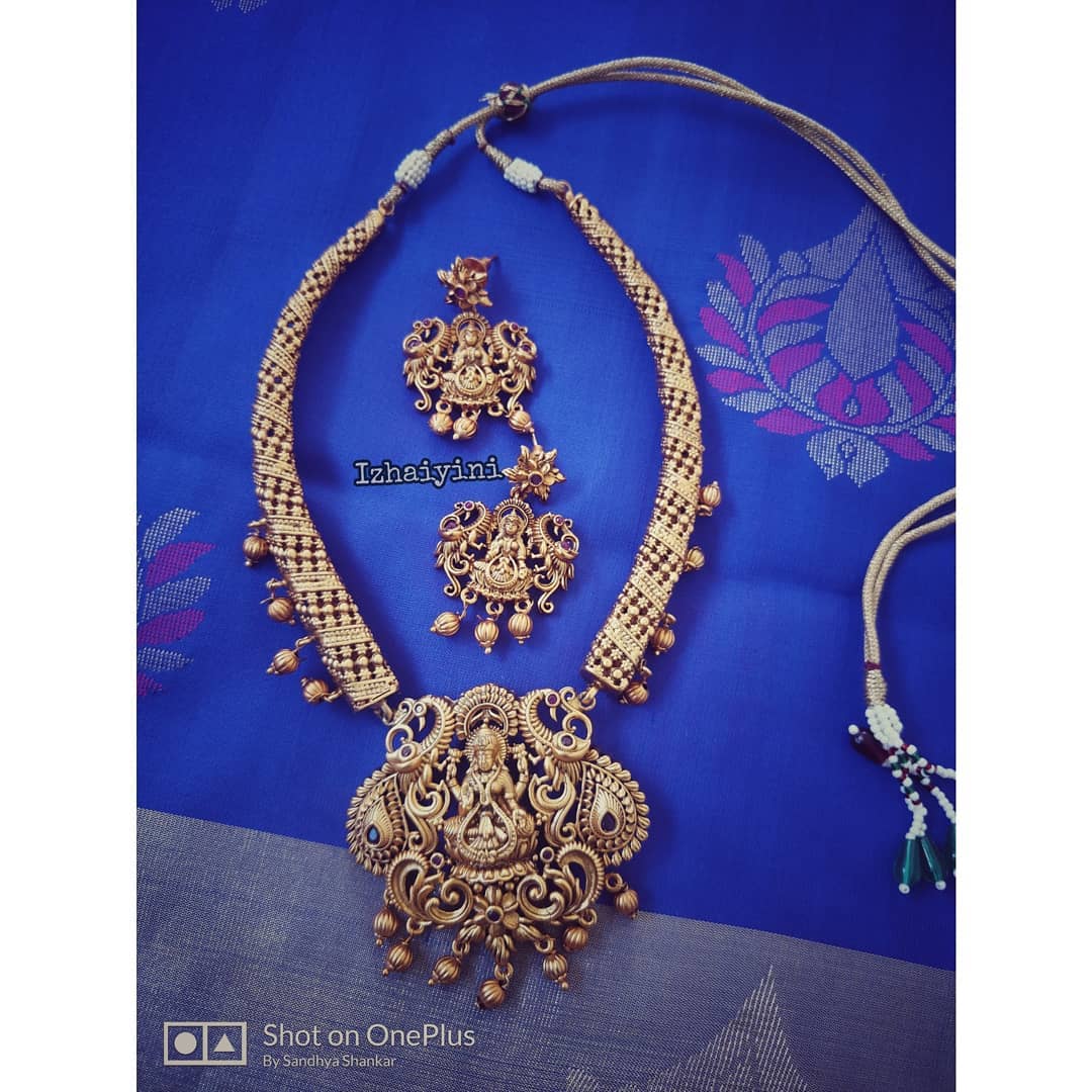 Adorable Necklace Set From Izhaiyini Jewellery
