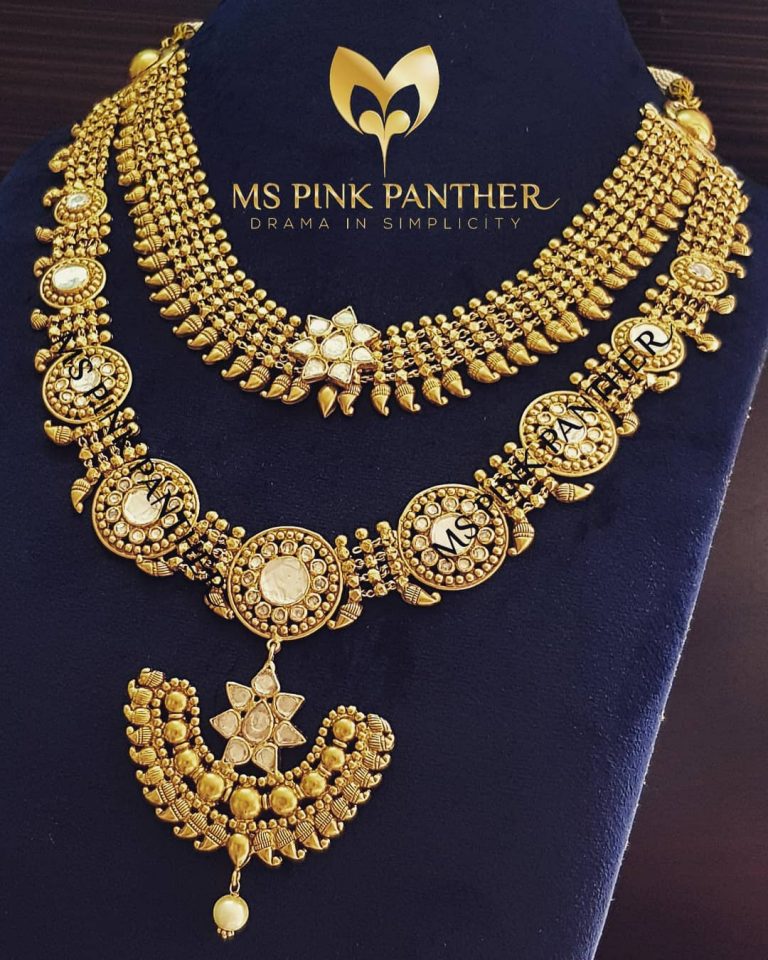 Adorable Necklace Set From Ms Pink Panthers