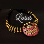 Beautiful Black Threaded Necklace From Lotus Silver Jewellery