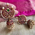 Beautiful Silver Jhumka From Sree Exotic Silver Jewelleries