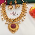 Classic Temple Necklace From Bandhan